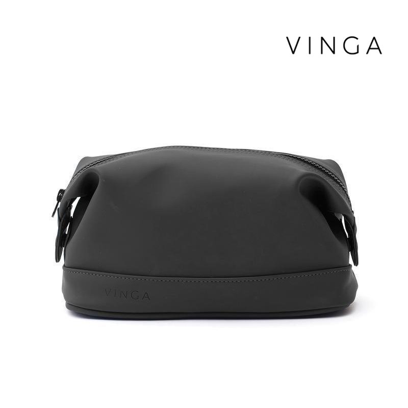 VINGA Baltimore Wash Bag Black