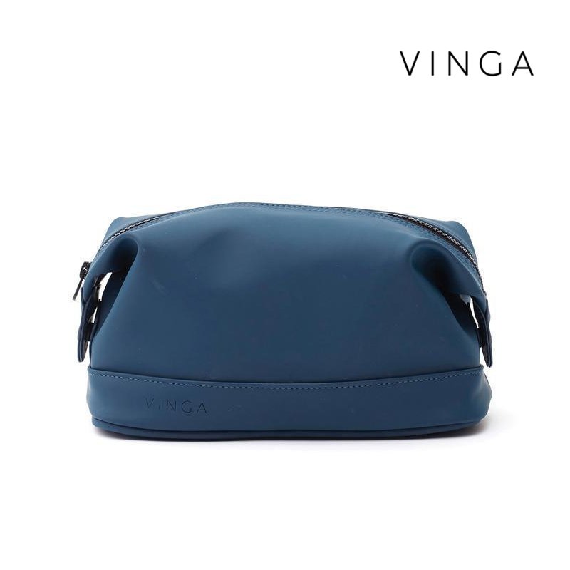 VINGA Baltimore Wash Bag Navy