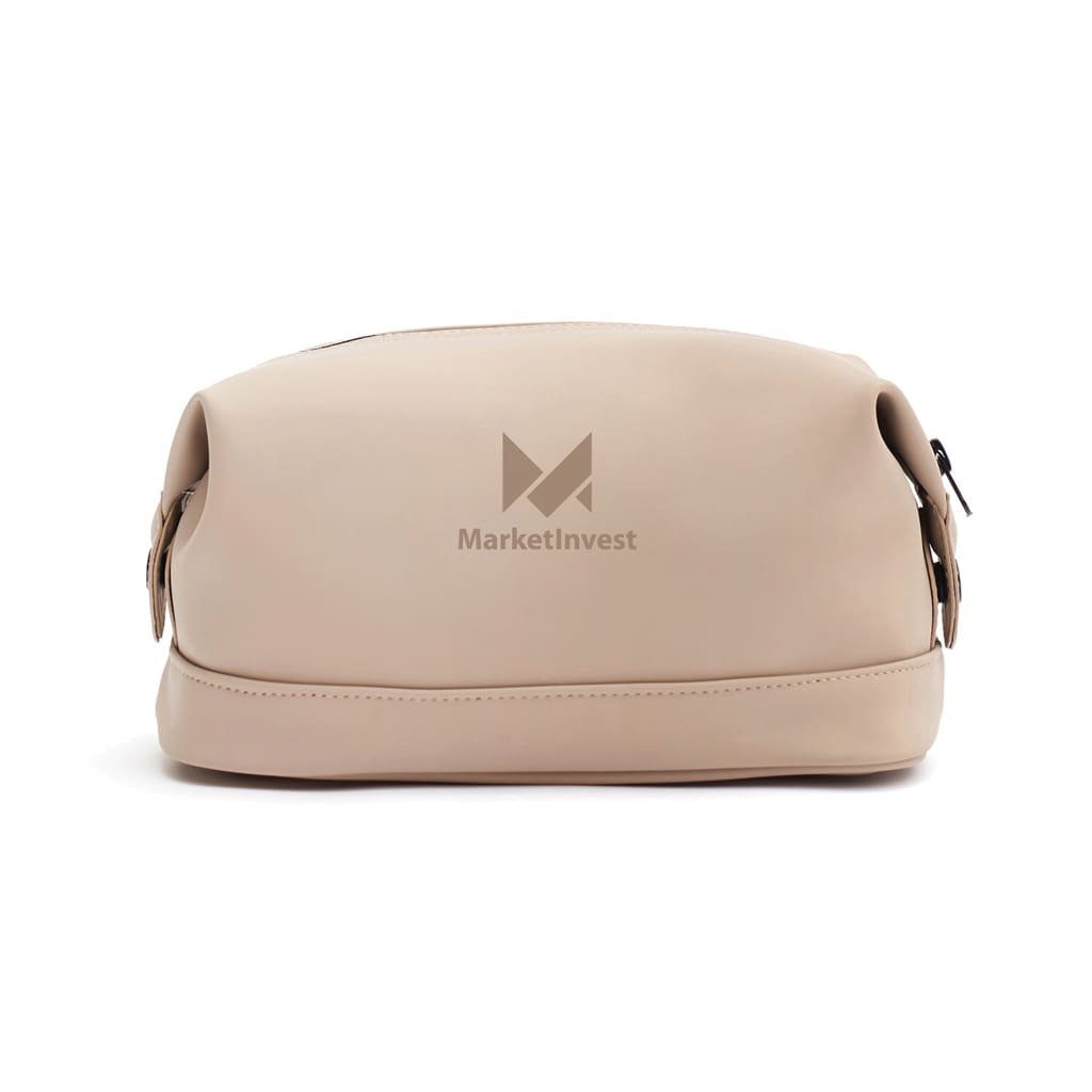 VINGA Baltimore Wash Bag - Beige - Image 5