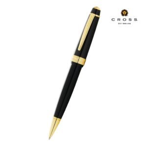 Cross Bailey Lightâ„¢ Polished Black Resin and Gold Tone Ballpoint Pen