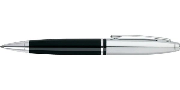 Cross Calais™ Chrome/Black Lacquer with Polished Chrome Appointments Ballpoint Pen - Image 4