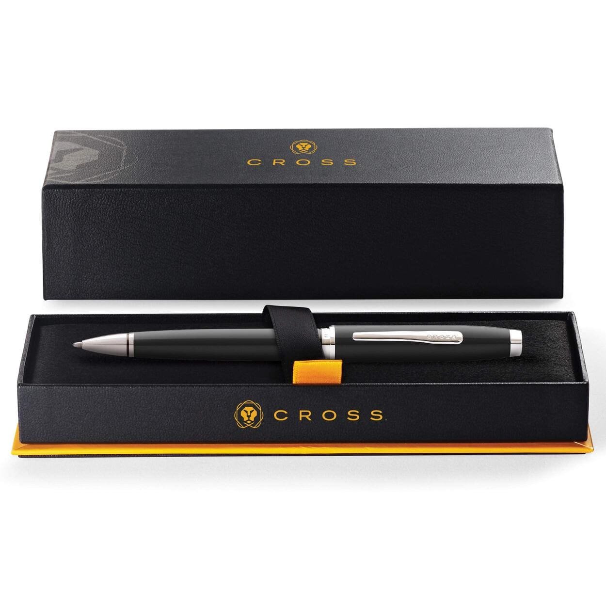 Cross Coventry Black Lacquer with Polished Chrome Appointments Ballpoint Pen - Image 4