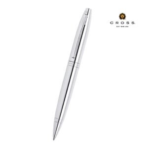 Cross Calais™ Polished Chrome with Polished Chrome Appointments Ballpoint Pen  (Blue Ink)
