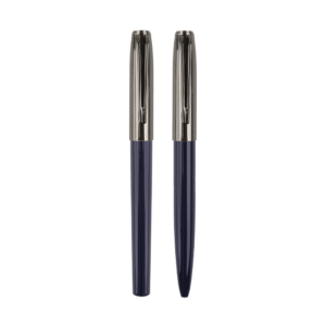 NORA - Gift Set of Roller and Ball Pen - Navy Blue