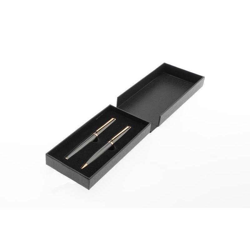 ZORY ® Gift Set of 2 Luxury Pens Black / Gold