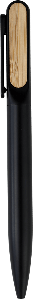 ULMEN - Twist Metal Pen with Bamboo on Clip - Image 4