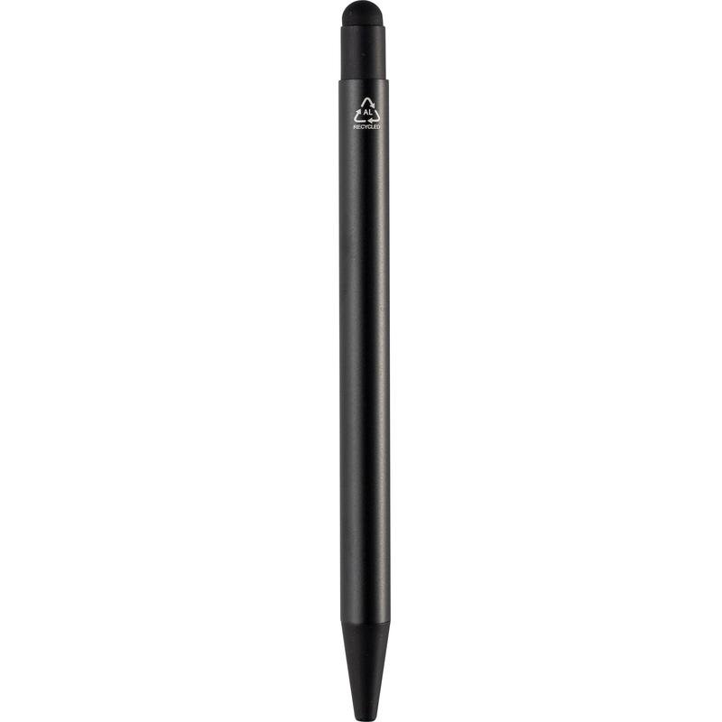 MASSA - Recycled Aluminum Ball Pen - Black - Image 3