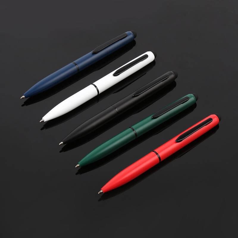 SVEN - Metal Ballpoint Pen with Stylus - Black - Image 5