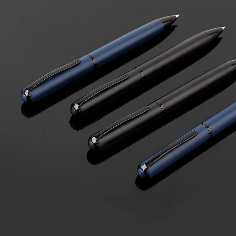 RINQ - Metal Ballpoint Pen - Navy Blue - Image 5