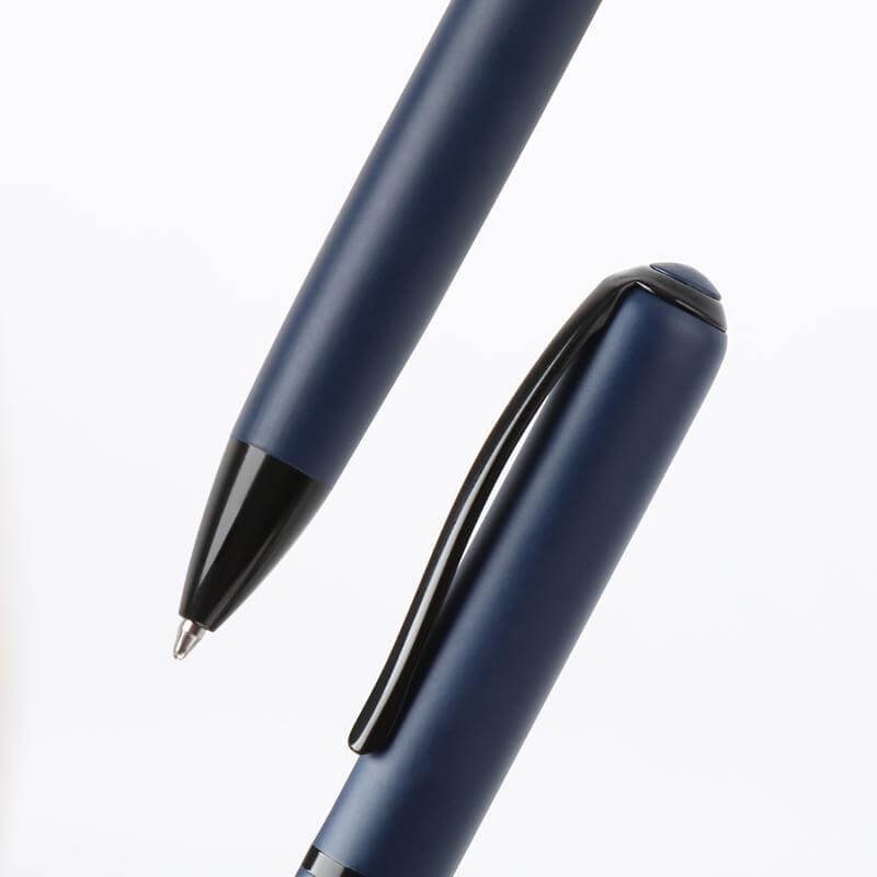 RINQ - Metal Ballpoint Pen - Navy Blue - Image 3