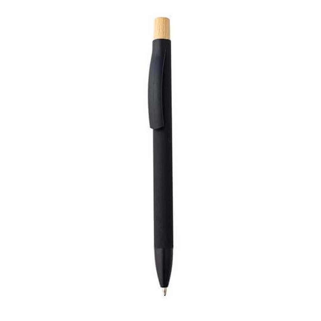 BOLT Aluminium Push Action Ballpen Black
