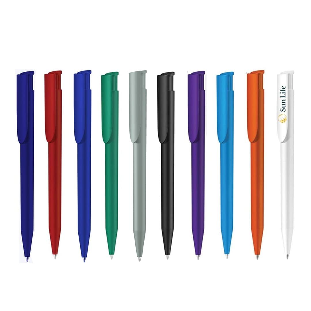 UMA HAPPY Plastic Pen - Black - Image 2