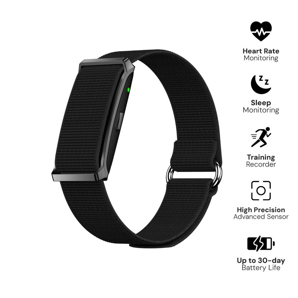 FITBAND Screenless Health & Fitness Band - Black