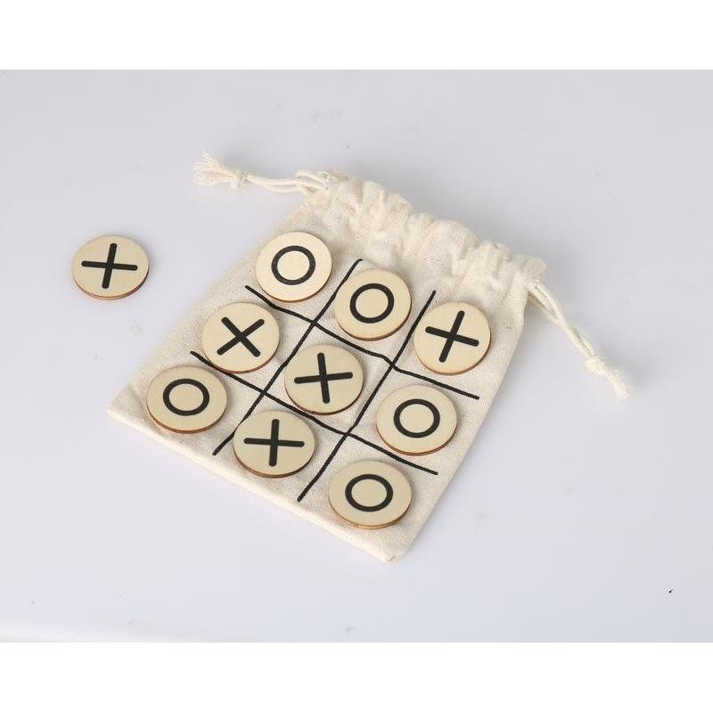 STRESA - eco-neutral Wood Tic Tac Toe Game set - Image 3