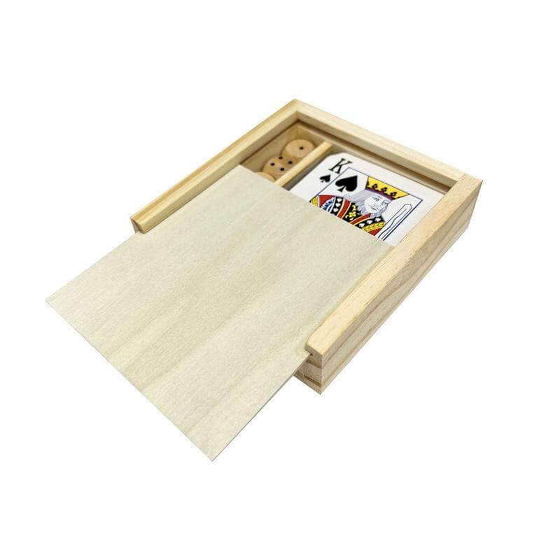 VIGO -eco-neutral 2-in-1 Wooden Games Box - Image 2