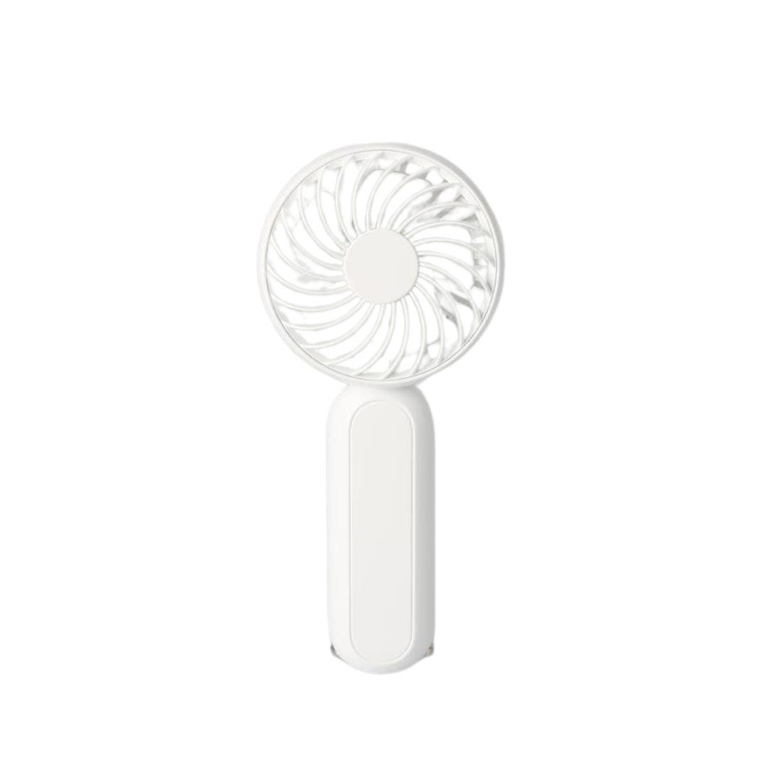 HOFN - Rechargeable Mini Hand Fan - White - Image 2