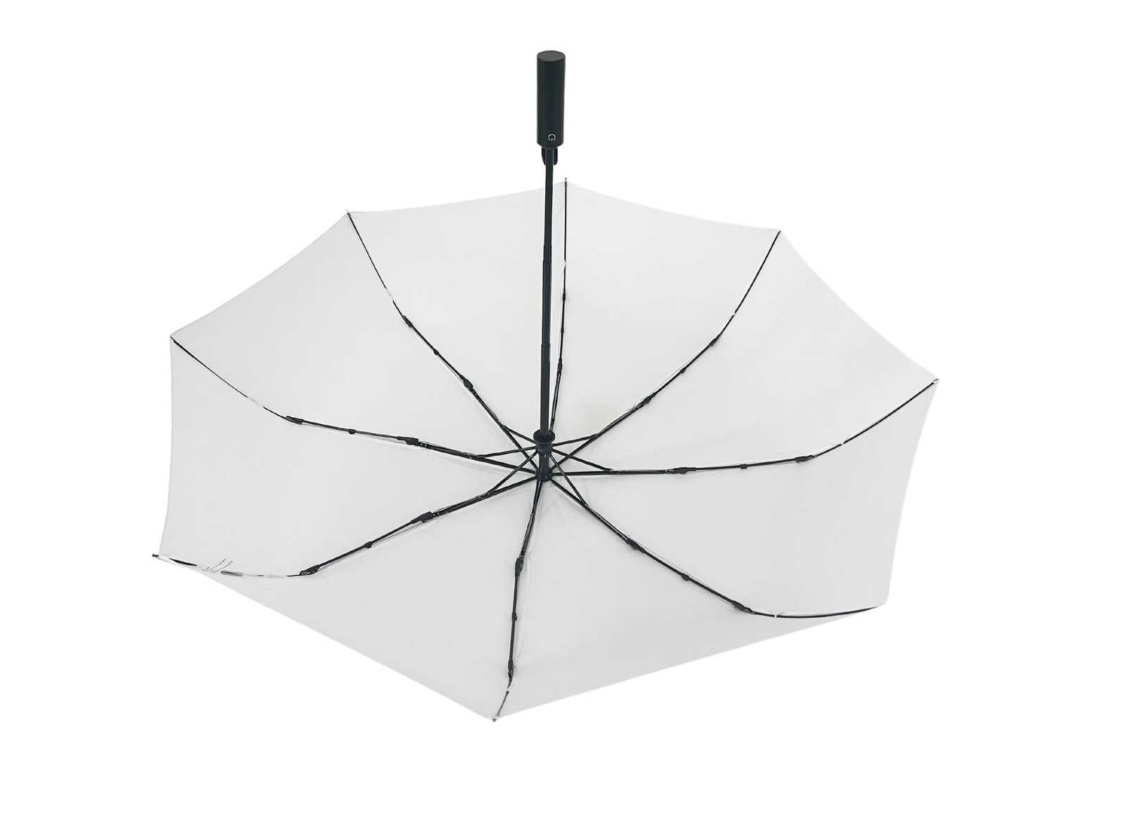 LORCH - Giftology Auto-Open 21" Umbrella with Sleeve - White - Image 4