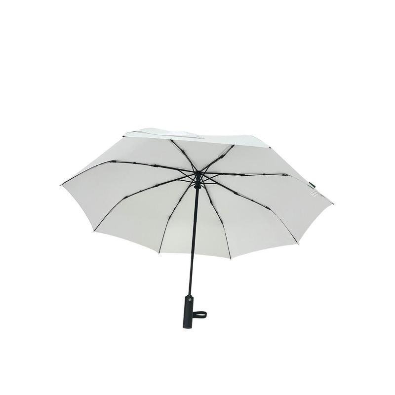 URBINO - Santhome RPET Auto-Open 23" Umbrella with SPF50 UV Protection - White - Image 2
