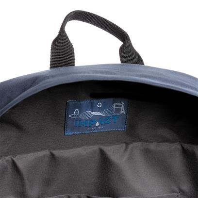 Impact AWARE™ RPET Basic 15.6" Laptop Backpack - Navy Blue - Image 4