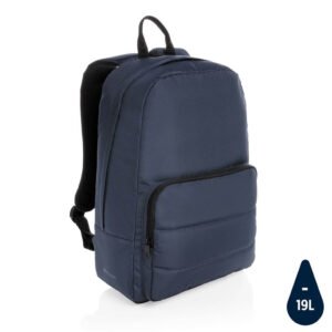 Impact AWAREâ„¢ RPET Basic 15.6" Laptop Backpack - Navy Blue