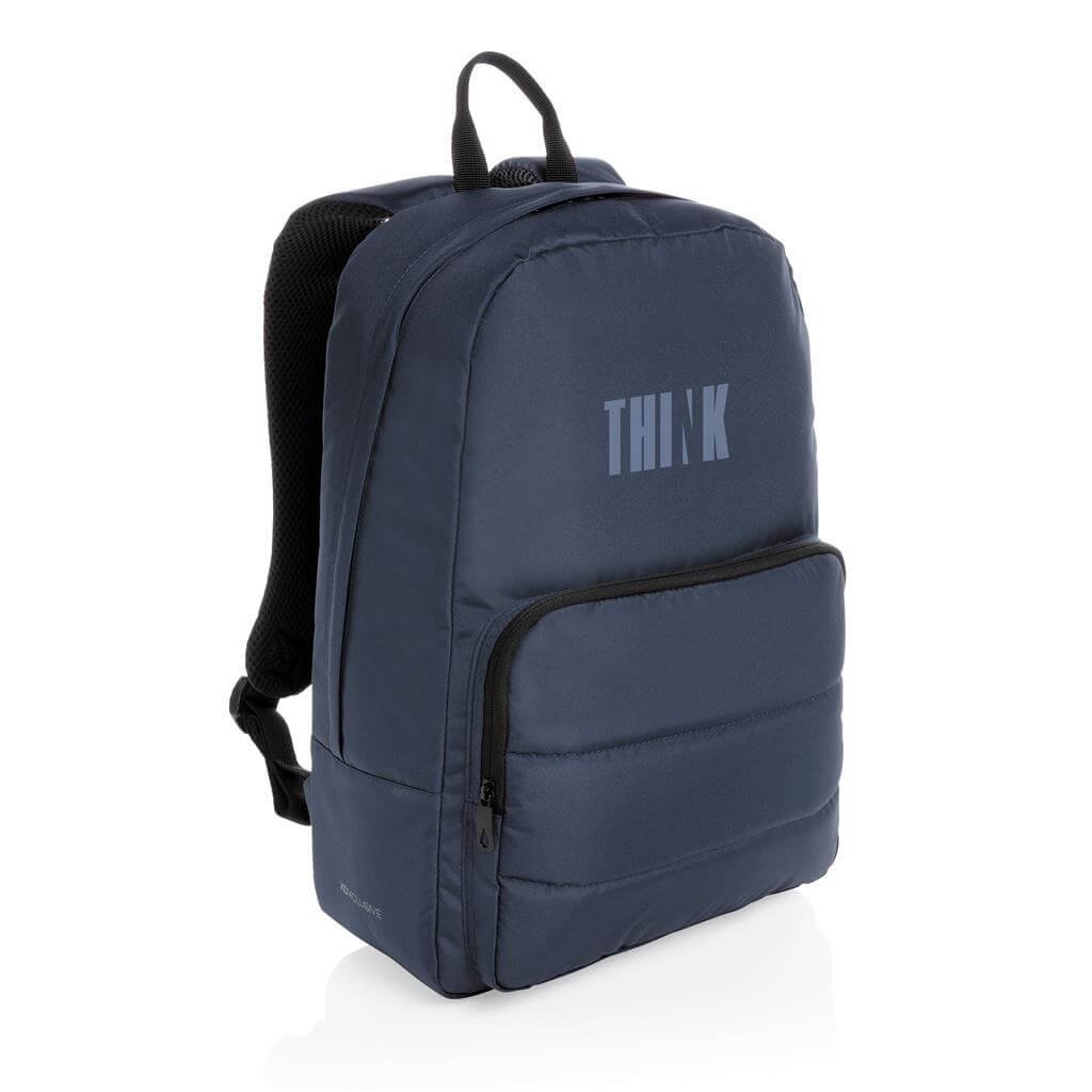 Impact AWARE™ RPET Basic 15.6" Laptop Backpack - Navy Blue - Image 6