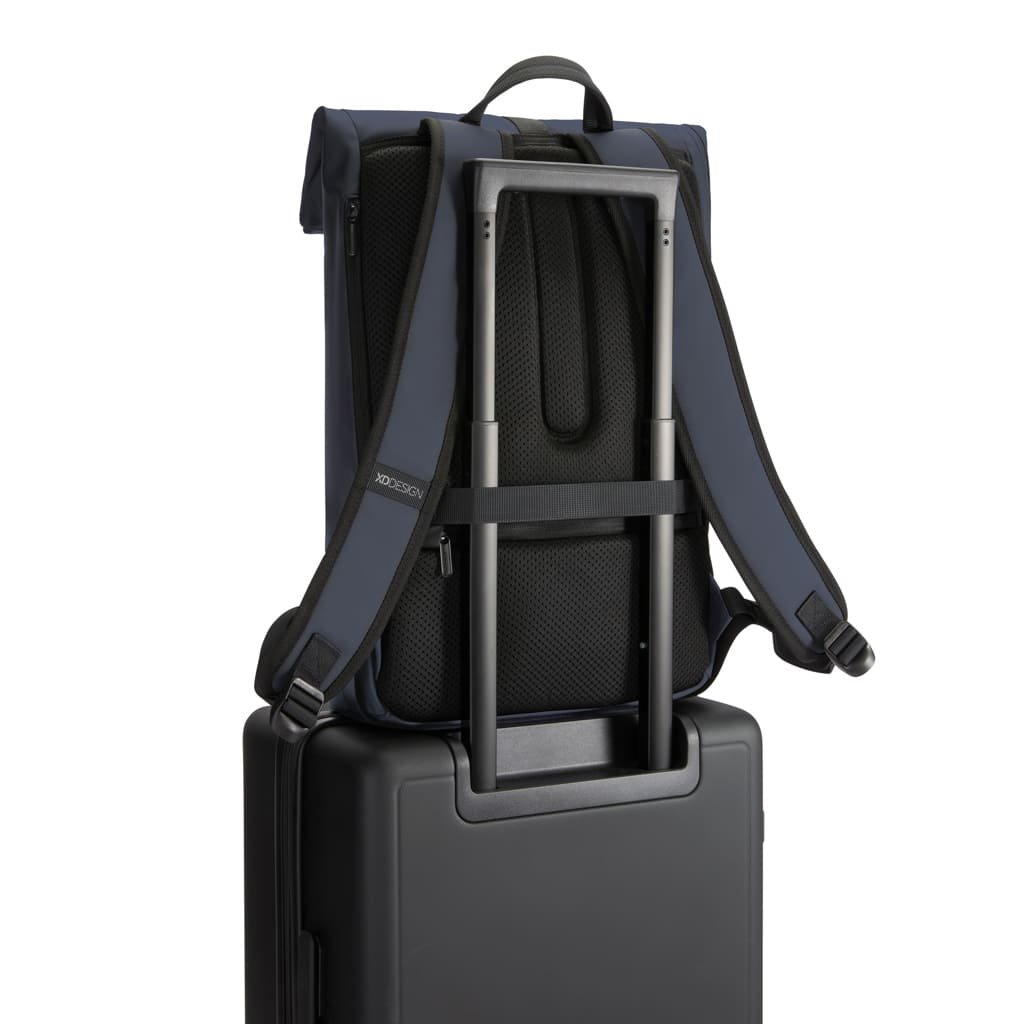 XDDESIGN Urban Water Resistant Flap-top Backpack - Navy - Image 5