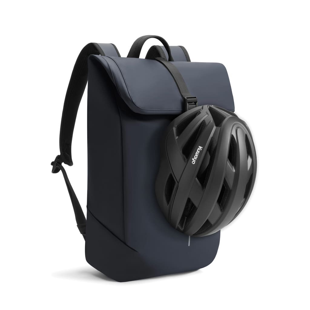 XDDESIGN Urban Water Resistant Flap-top Backpack - Navy - Image 3