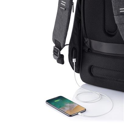 XDDESIGN BOBBY HERO Anti-theft Backpack with rPET material Black - Image 6
