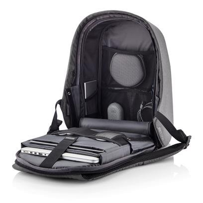 XDDESIGN BOBBY HERO Anti-theft Backpack in rPET material Grey - Image 5
