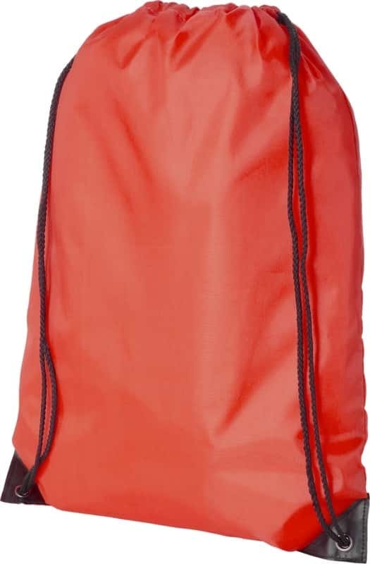 DRASTIN 210D Polyster Drawstring Bag Red