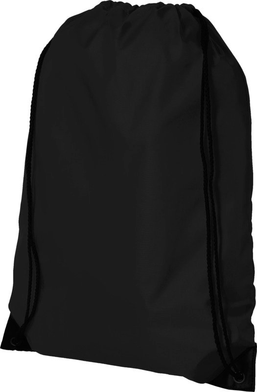 DRASTIN 210D Polyster Drawstring Bag Black