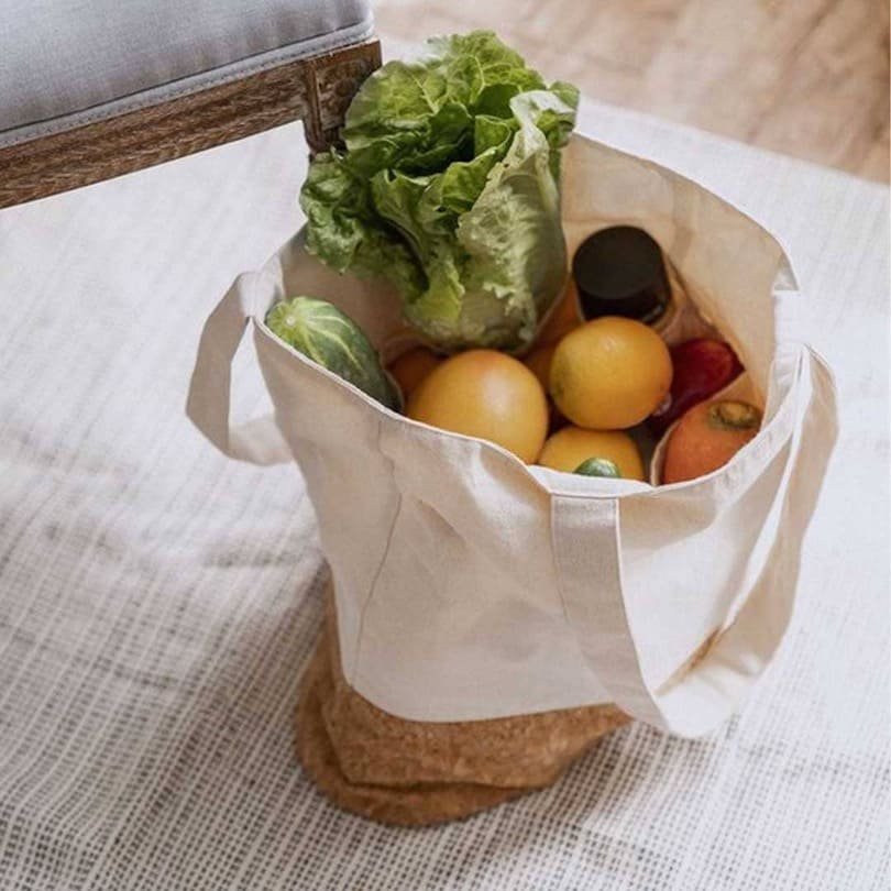 TILLEY - eco-neutral Recycled Cotton/Cork Shopping Bag - Image 3