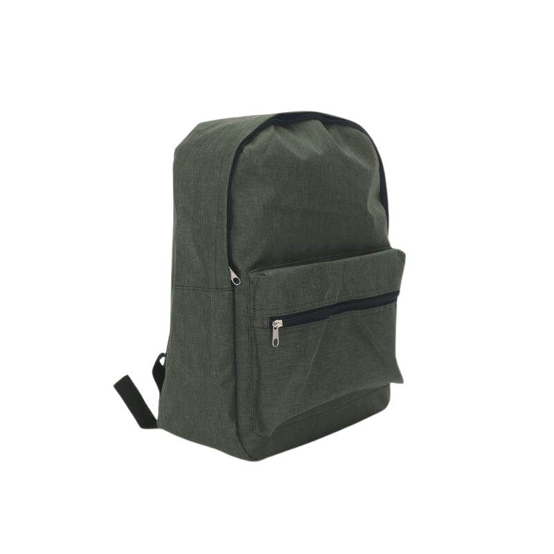 AKBEZ Promotional 15" 300D Polyester Backpack Green
