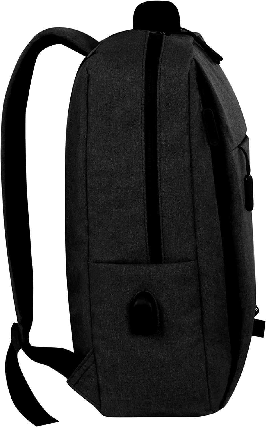 MALACCA - Giftology 14" Laptop Backpack 10L - Black (Anti-bacterial) - Image 3