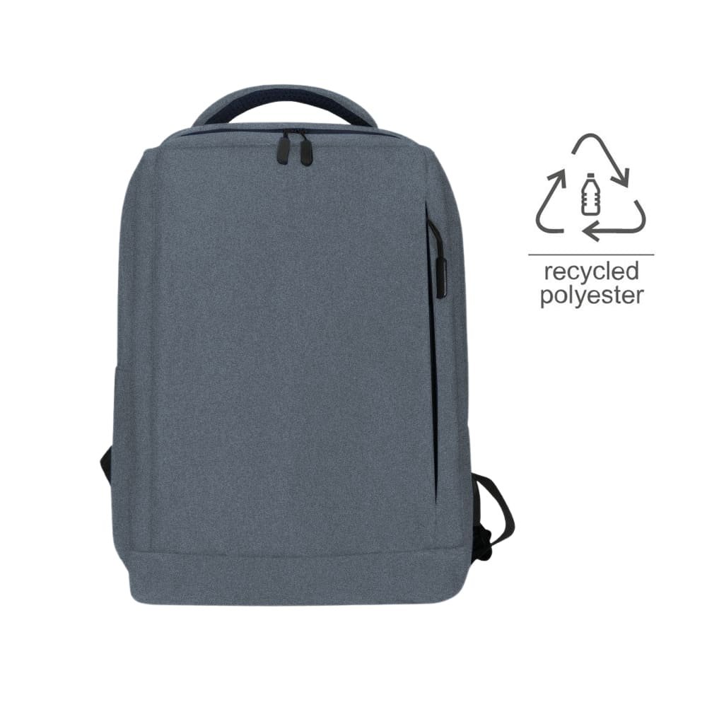 BARUTH GRS-certified Recycled RPET Backpack Blue