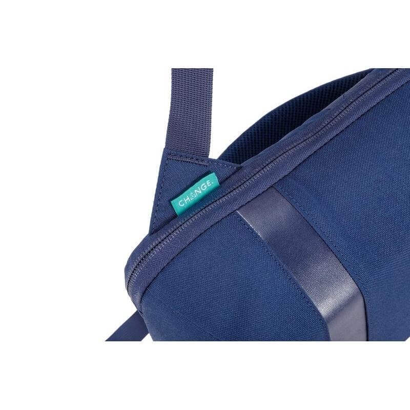 SANOK - CHANGE Collection Slim RPET 15.6" Laptop Backpack - Blue - Image 5