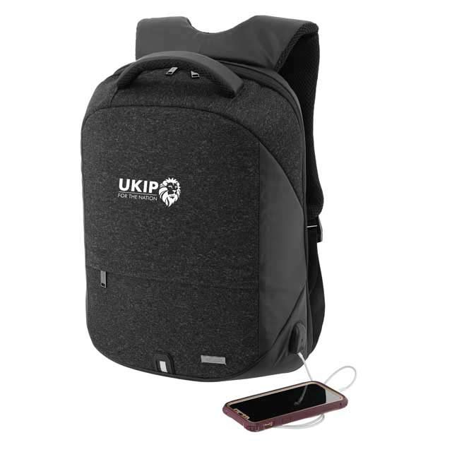 ROSARIO -SANTHOME Laptop Backpack With USB Port - Image 2