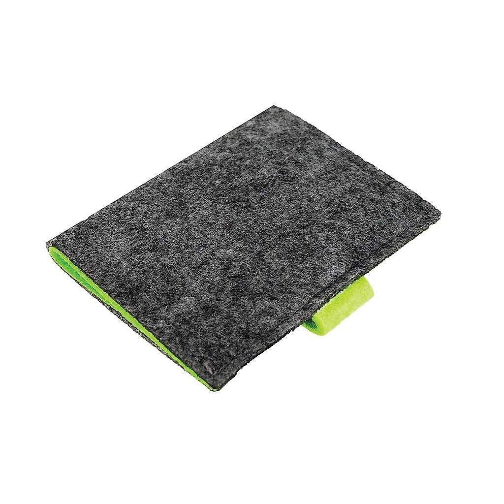 Eco-neutral Felt Cards Holder - Dark Grey - Image 2