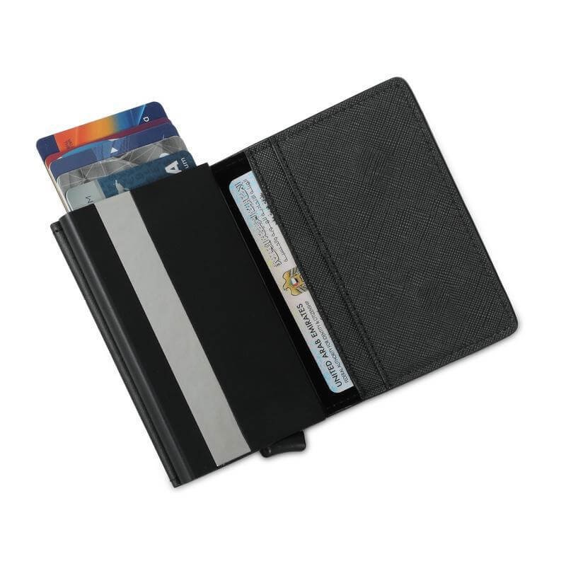 TORINO - SANTHOME RFID Sliding Card Holder - Black - Image 3