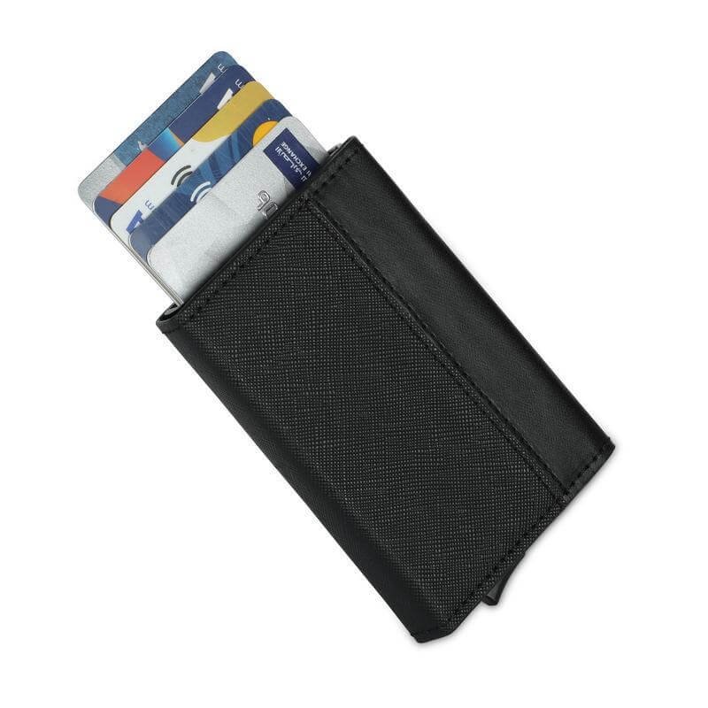 TORINO RFID Sliding Card Holder Black