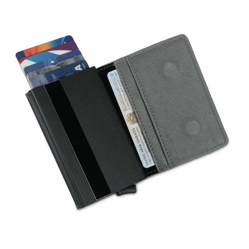 TORINO - SANTHOME RFID Sliding Card Holder - Dark Grey - Image 3