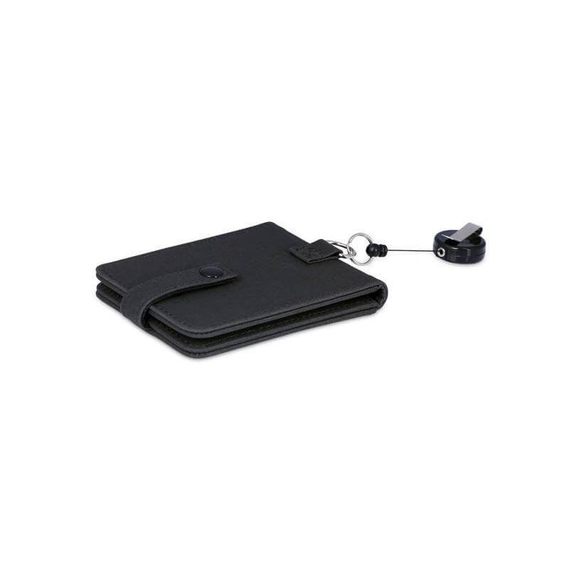 KOLN - Santhome ID Cardholder with Reel Badge - Black - Image 4