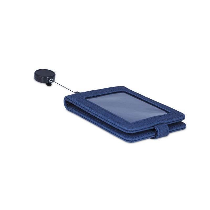 KOLN - Santhome ID Cardholder with Reel Badge - Navy Blue - Image 2