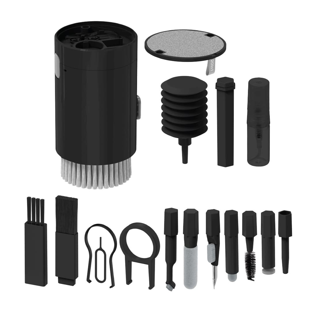 MOSTAR - Giftology 20-in-1 Electronics Cleaning Kit - Black - Image 2