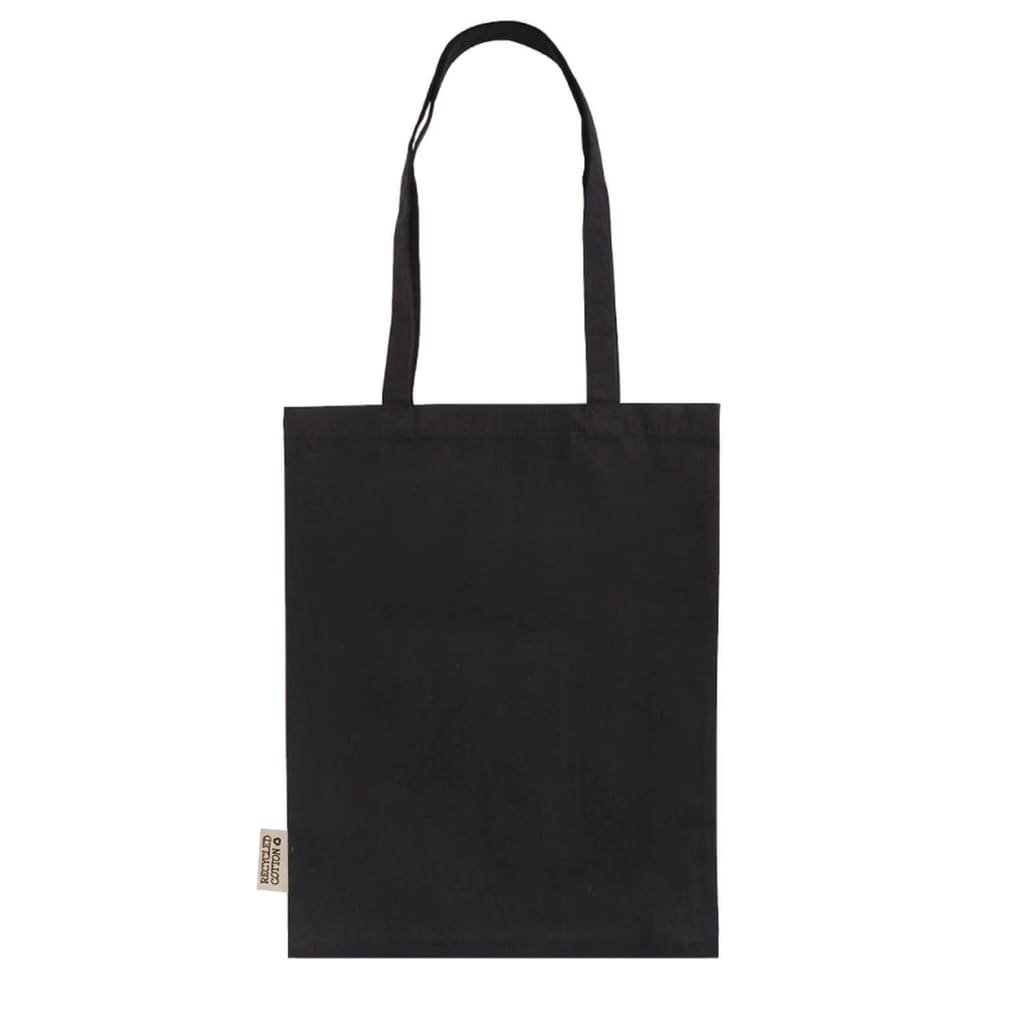 ABLAR - GRS-certified Recycled Cotton Tote Bag - Black - Image 2