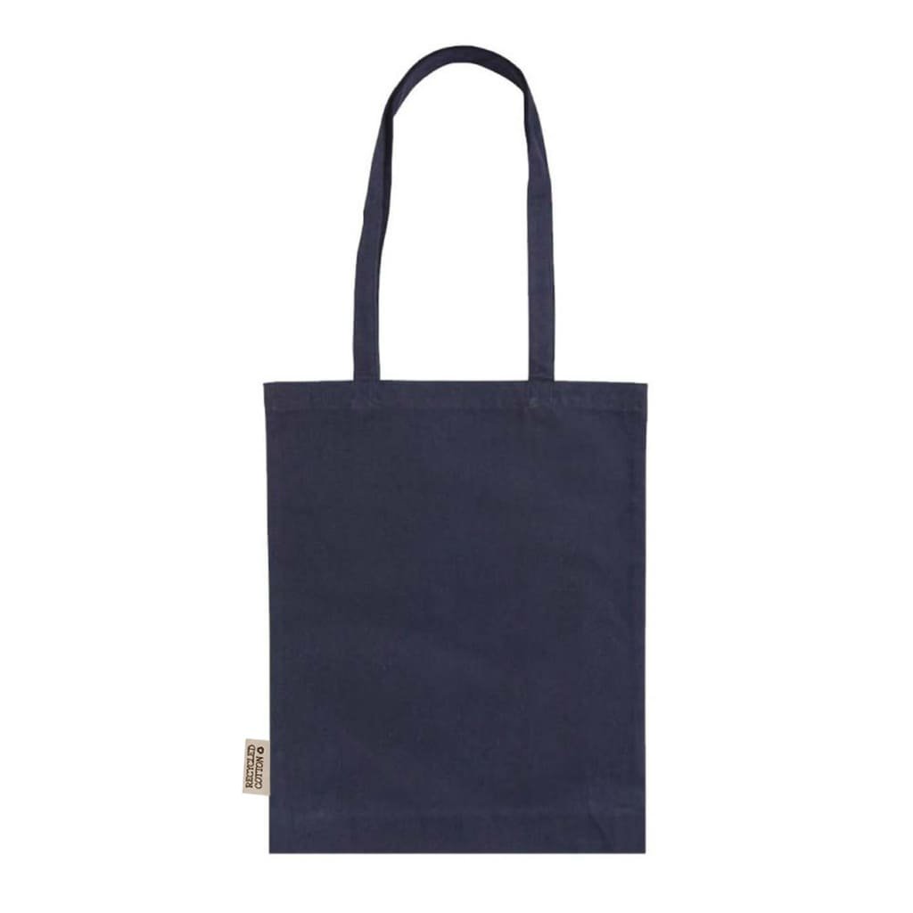 ABLAR - GRS-certified Recycled Cotton Tote Bag - Blue - Image 2
