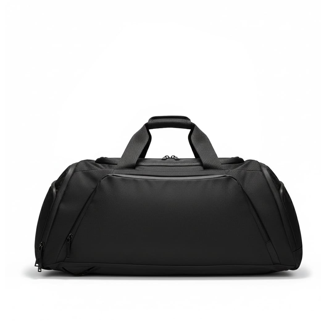 DOVER - Santhome Sports Travel Duffel Backpack - Black - Image 3