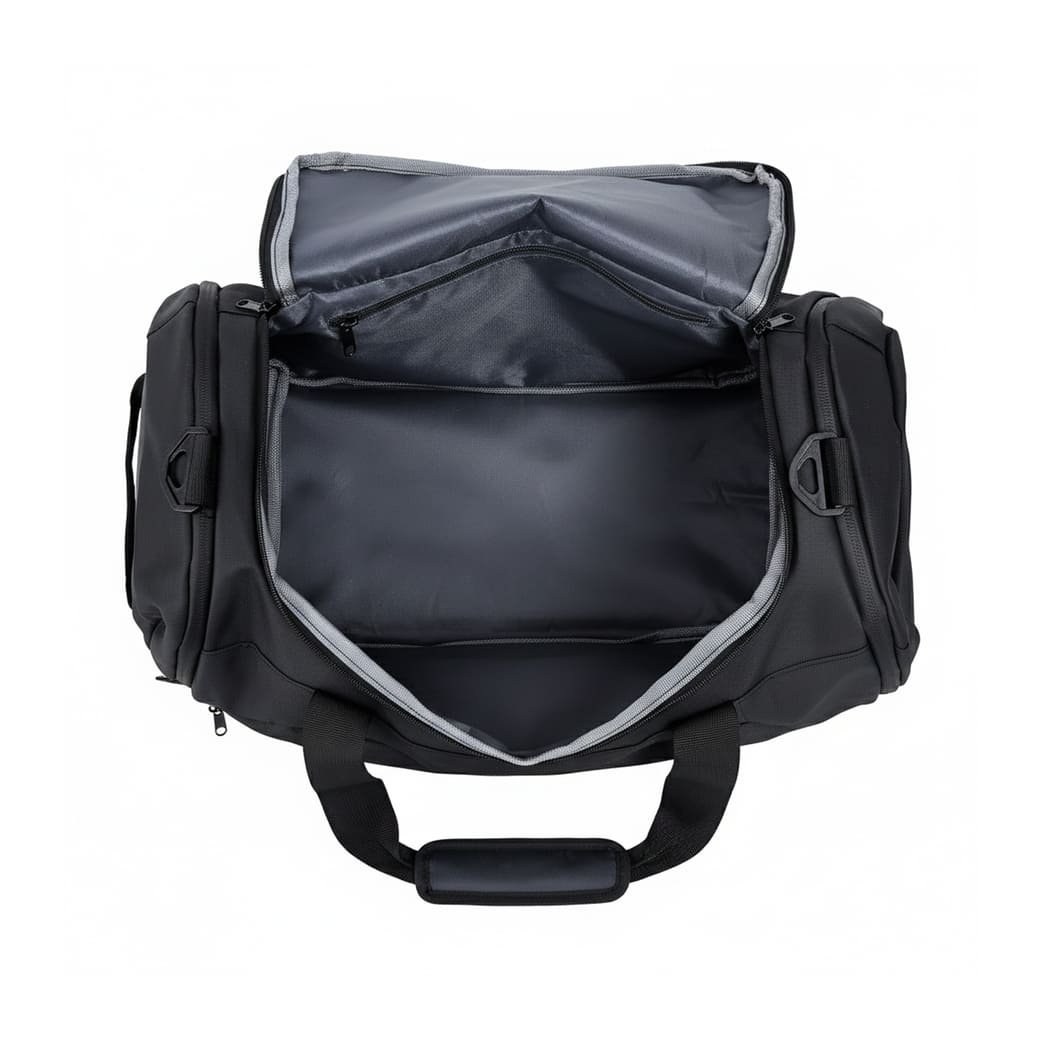 DOVER - Santhome Sports Travel Duffel Backpack - Black - Image 4