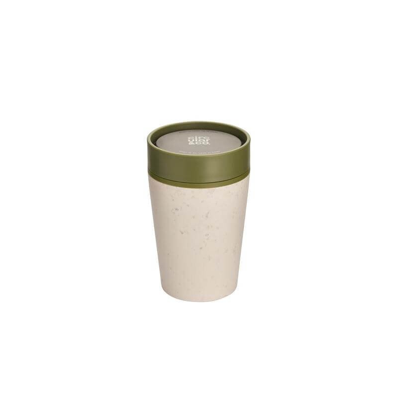 Circular Cup 8oz Cream & Honest Green - Image 5