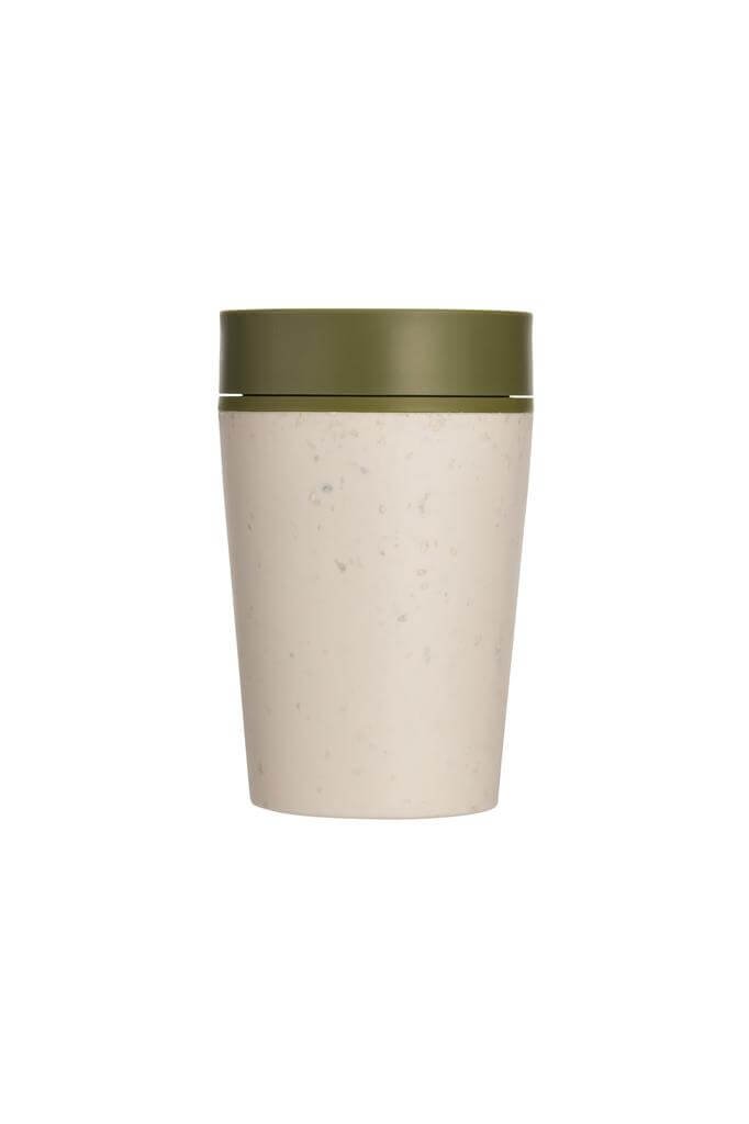 Circular Cup 8oz Cream & Honest Green - Image 2